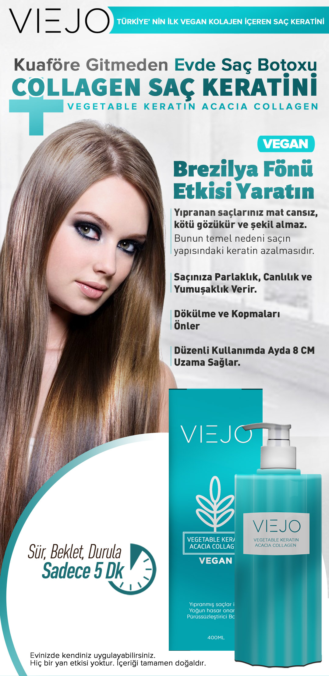 Viejo Saç Collagen Keratini Satış Sitesi